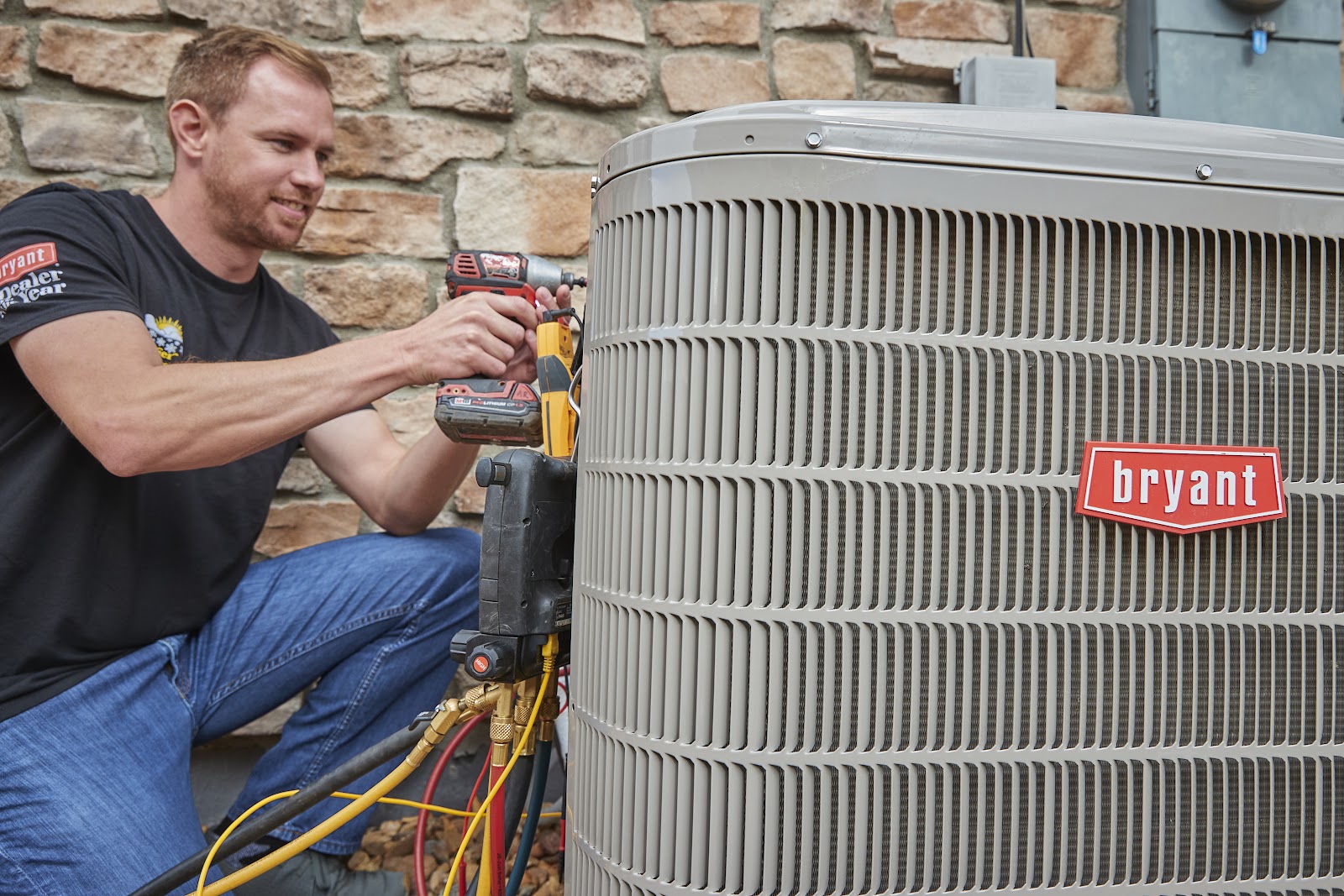 Furnace installation work